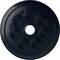 Ekena Millwork Spiral Ceiling Medallion (Fits Canopies up to 4"), 25 1/4"OD x 4"ID x 2"P, Midnight Dream CM25SPMDF - alternate 1